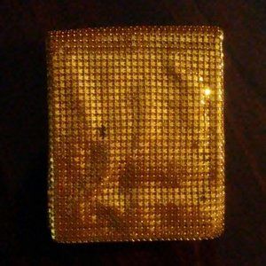 Vintage Evans Gold Alumesh 1960s Bi-fold Wallet